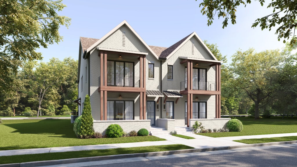 Parkview & Northwood (Duets 1 & 2) Elevation A_Signature_rendering