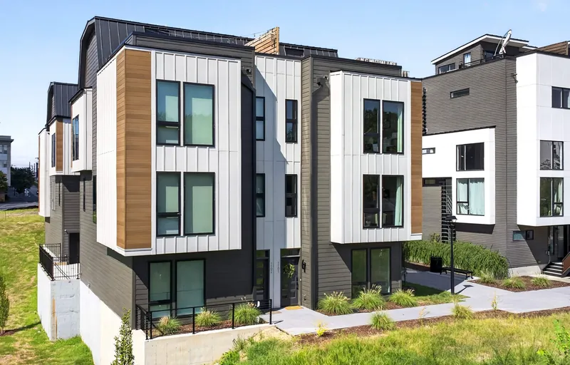 512 Gordon St #1101, a modern Arbor Vista townhome in Durham, NC