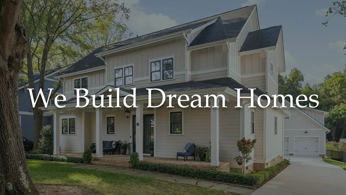 We Build Dream Homes: two-story Copper home with a front porch
