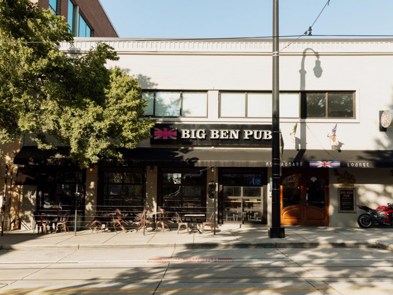 Big Ben Pub storefront in Charlotte
