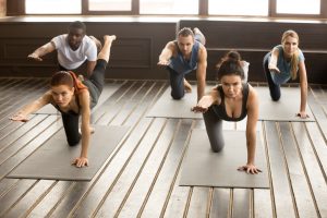 yoga team